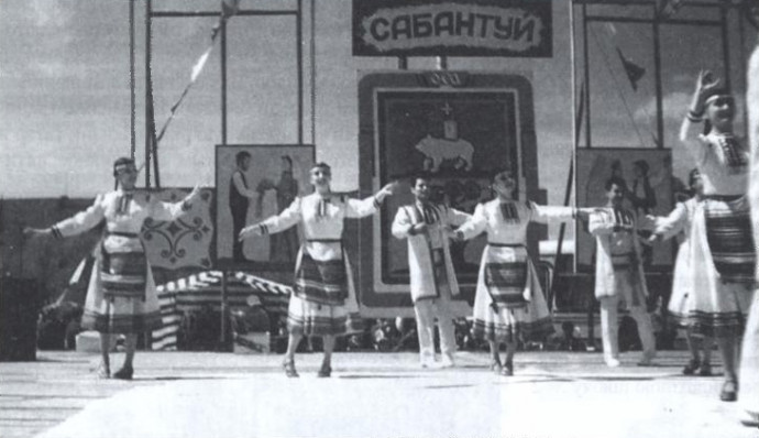 На празднике «Сабантуй»